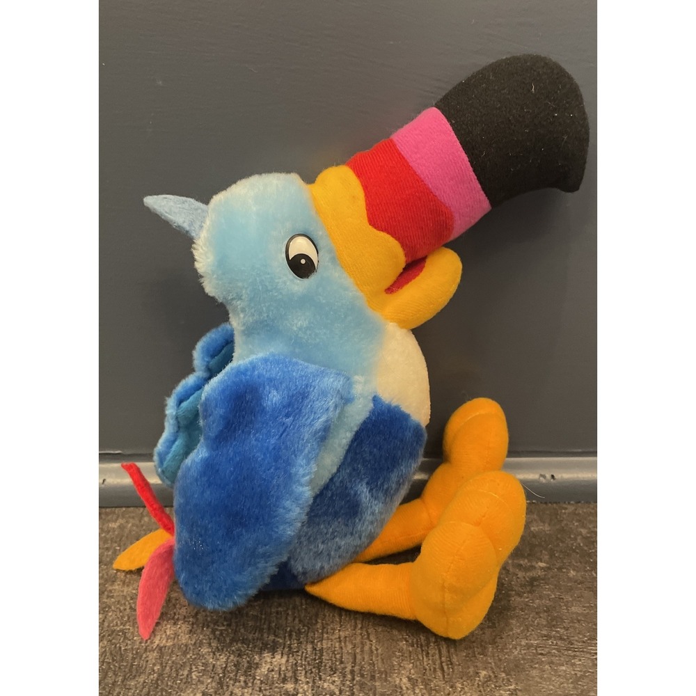 Vtg 1994/1996 TOUCAN SAM Bird Fruit Loops Cereal Promo Plush Stuffed Animal Toy